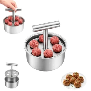 Efficient Meatball Press Mold With 2 Size Option For Quick Meal Preparation