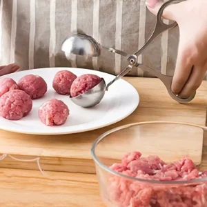 1PC Stainless Steel Meatball Maker | Food Clip Mold | Easy DIY Meatball & Fishba